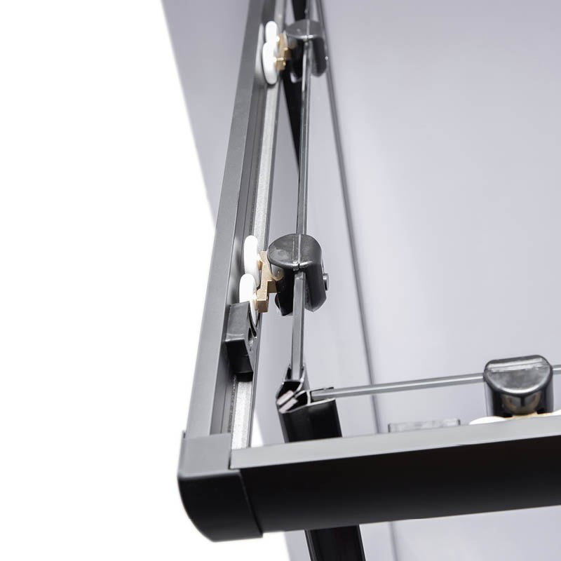 Mini Shower Stainless Steel Shower Enclosure Set Sliding Frame Modern Bathroom with Shower Cabin Enclosure