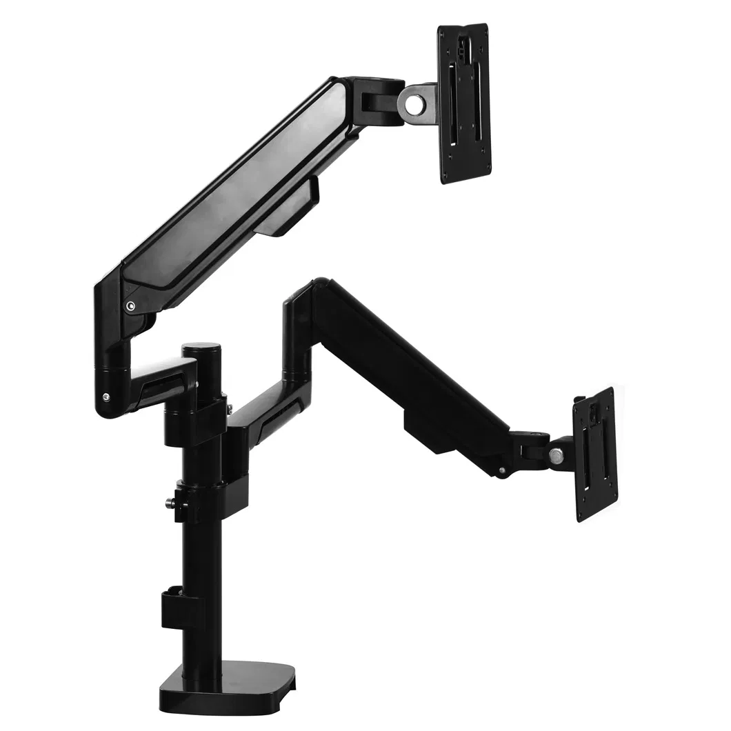 Кронштейн для монитора WS-ZL200-B, черный, алюминиевый