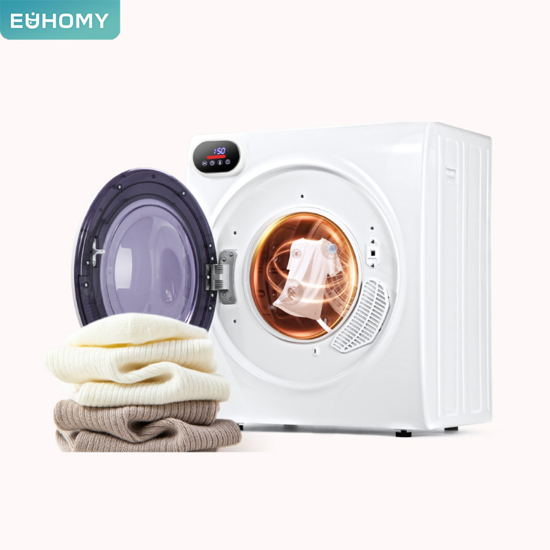 Sleek Wall Mountable Stainless Steel Dryer for Small Living Areas