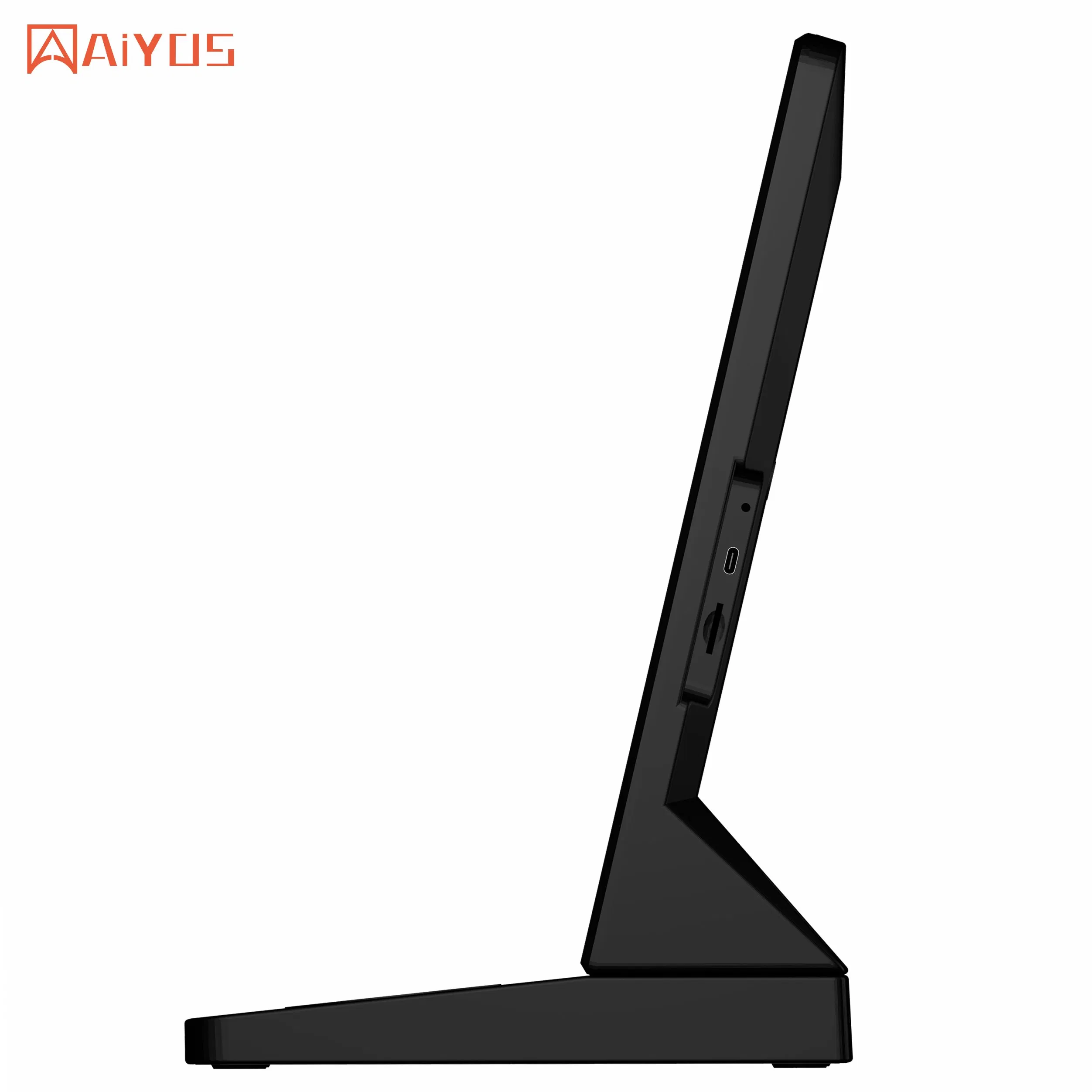 Android WiFi 6 Version with 9.7" IPS LCD Advertising Player Wireless Fast Charger 15W Good for Home/Office Using Signage Display