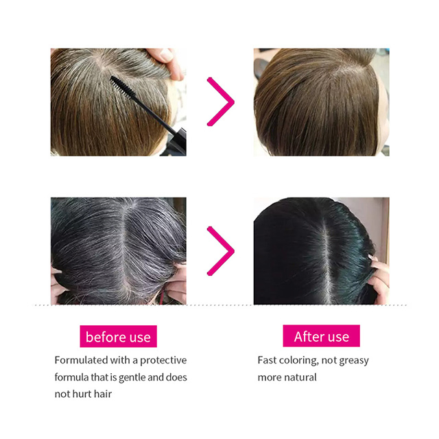 Hairs Dye Stick Touch up Root Concealer Natural Hair Dye Brush Pen