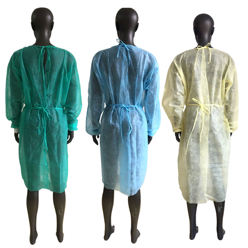 China Factory Certificated One Time Use Isolation Gowns