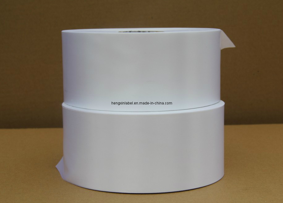 Slit Edge Double Face Polyester Satin Label Ribbon (PS-7042)