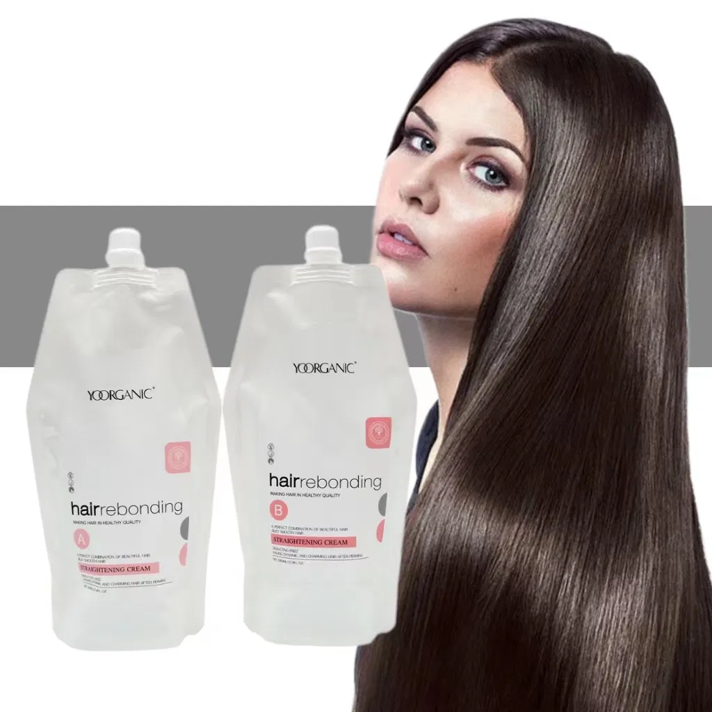 Factory Wholesale China Hair Rebonding Hair Straight Cream Perm Treatment for Professional Salon Use