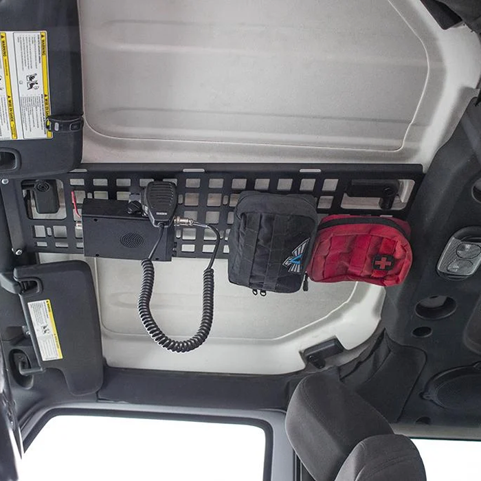 Стальная решетчатая панель Molle для крыши Jeep Wrangler JK (2007-2017)