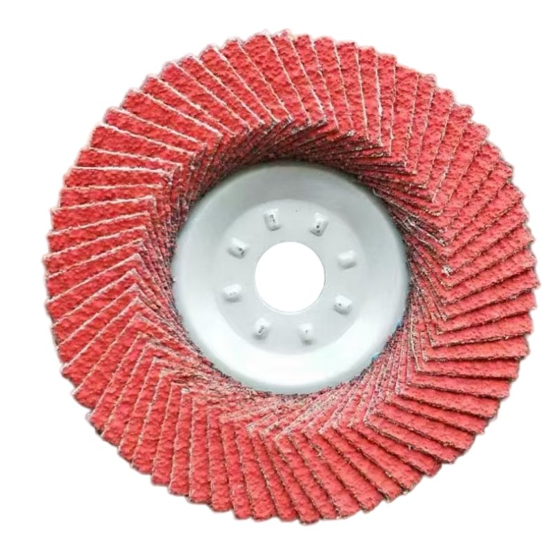 Customized 115mm Abrasive Flap Disc for Metal Iron Stainless Steel Metal Polishing and Grinding Angle Grinder Sanding Disc