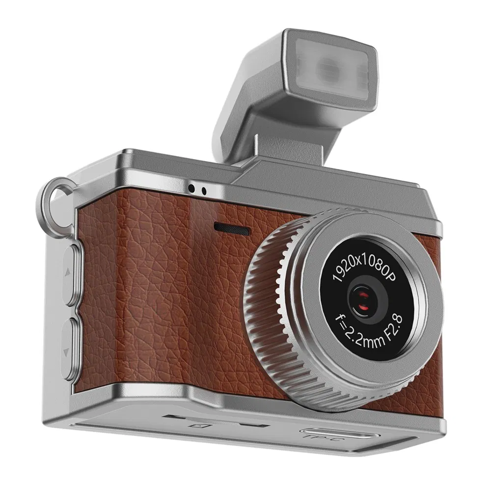 Мини-камера с IPS-экраном 0.96 дюйма и картой памяти 64ГБ