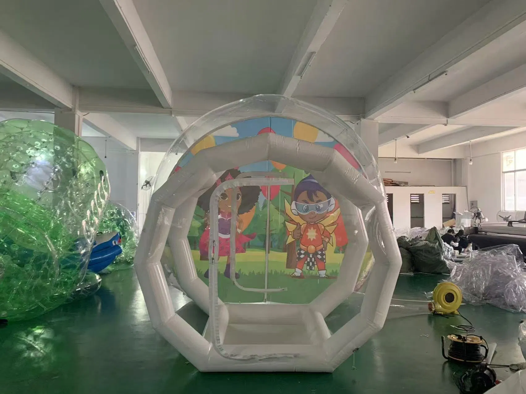 Transparent Inflatable Balloon Bubble Tent with Air Pump