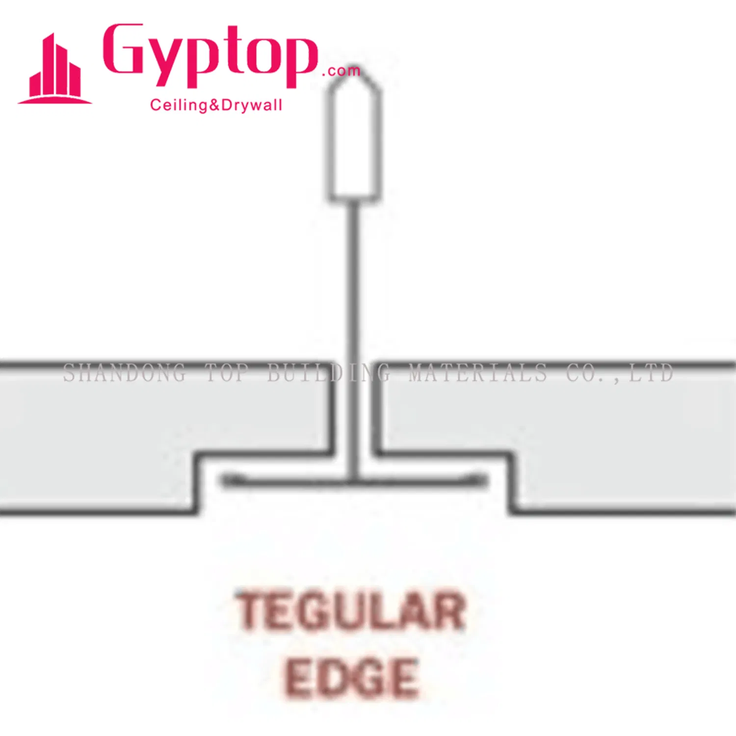 Fiberglass Acoustic Ceiling Tiles Square Edge Mineral Fiber Board
