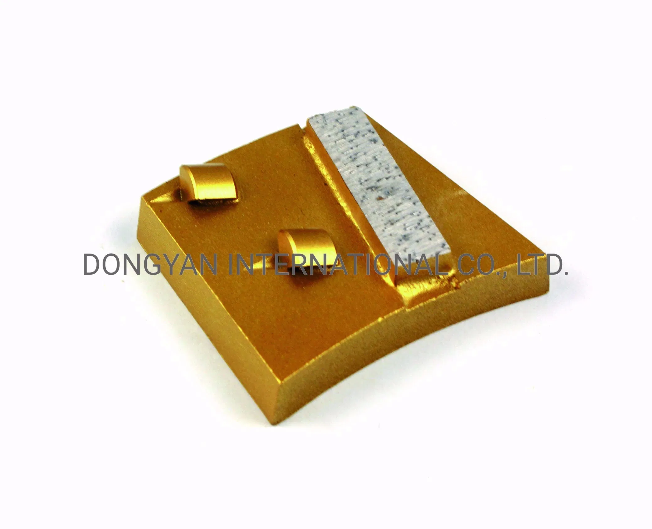 Trapezoid Metal Bond PCD Diamond Grinding Shoe Plates Disc for Grinding Concrete