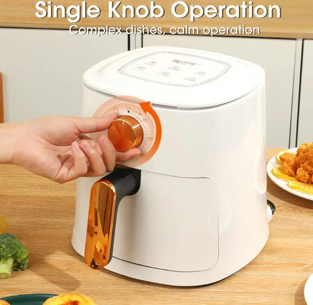 110V-240V Oil-Free Household 4L Multi-Function Electric French Fries Air Fryer Machine
