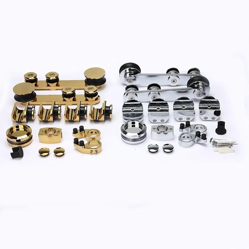 Комплект фурнитуры для раздвижных дверей в ванную из нержавеющей стали