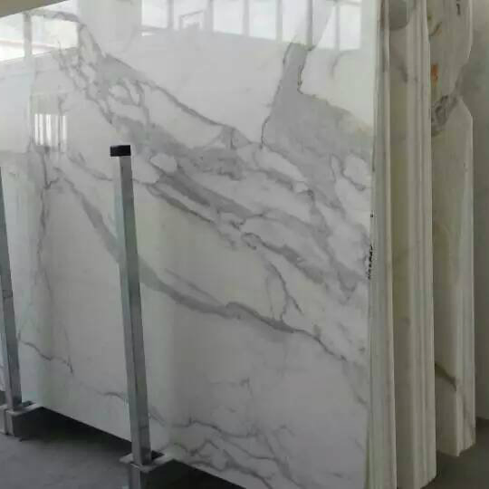 Italian White Carrara Marble for Tile, Countertop, Slab