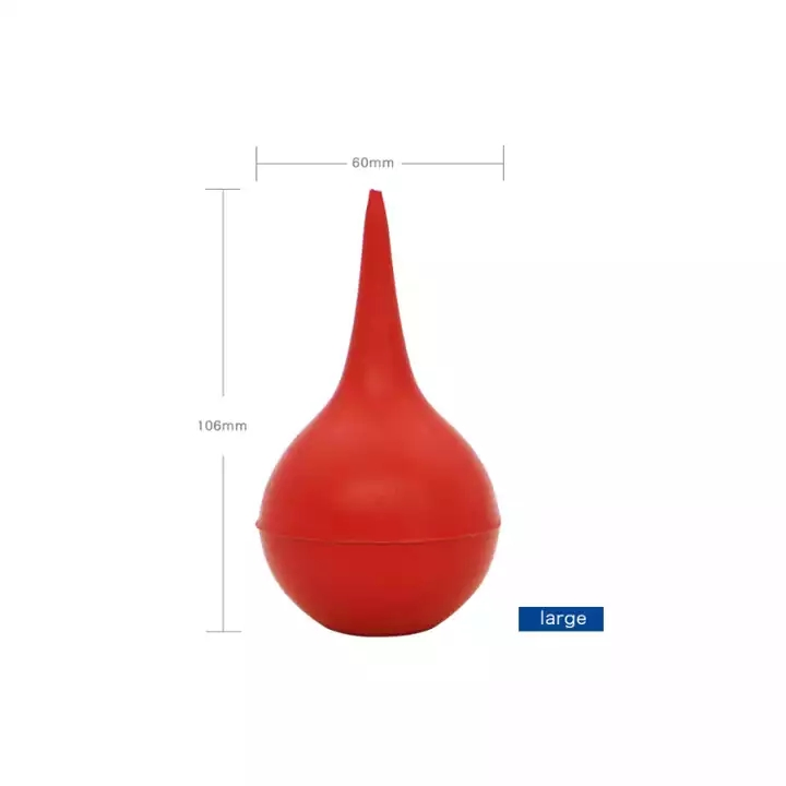 PVC or Rubber Material Single Use Wash Ear Ball with Packaging for Personal Care Dedusting Clinical Cure