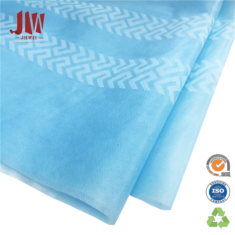 Blue Color 100% Polypropylene Shoe Cover Anti Slip Shoe Covers PP Fabric Shoe Cover