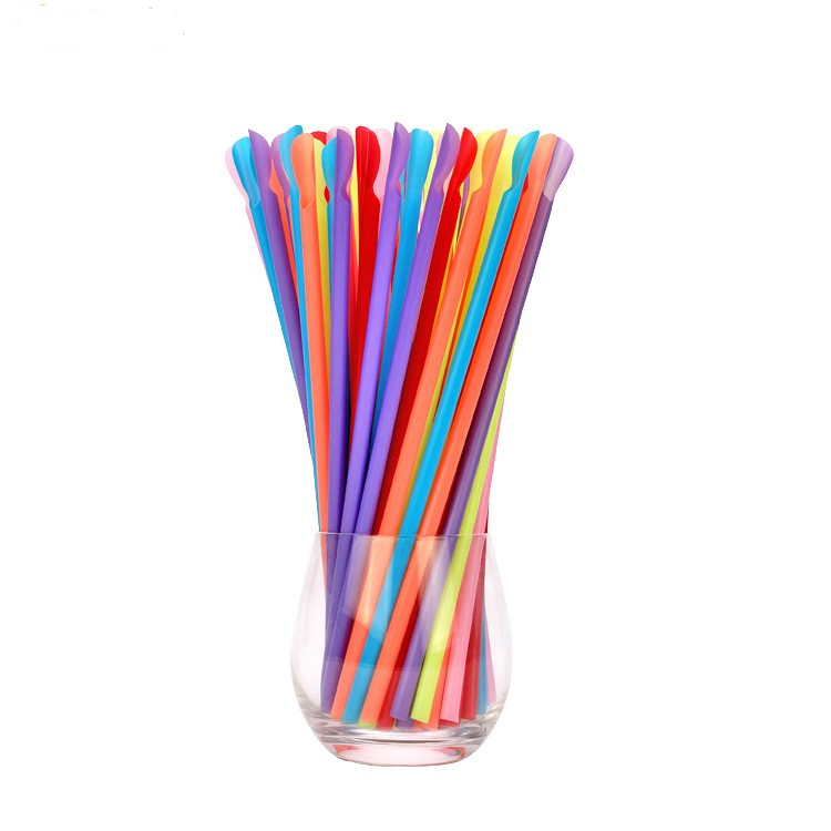 6mm Colored Environmentally Friendly and Biodegradable PLA Material Drinking Straws