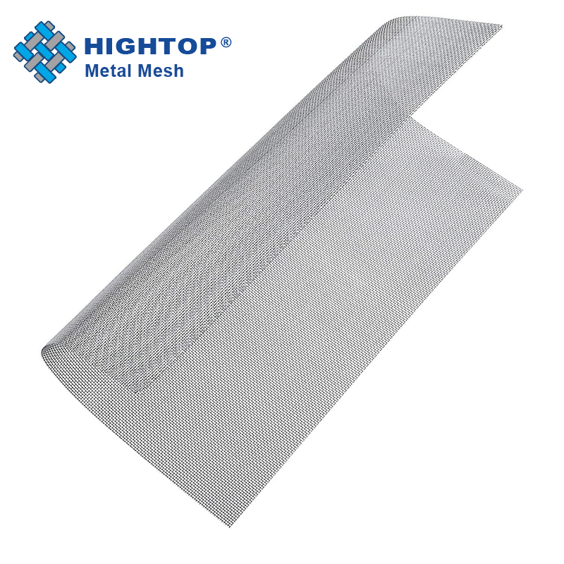 0.3mm-2mm Thickness Aluminum Alloy Woven Wire Mesh for Window Curtain