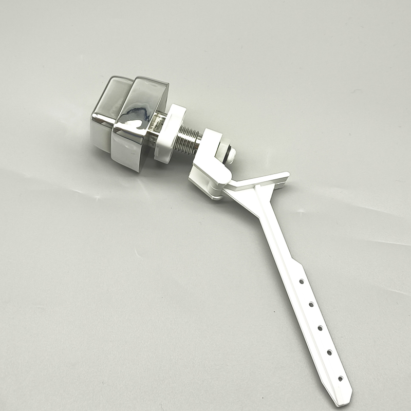 Bathroom Fittings Toilet Repair Part Square Chrome ABS Plastic Toilet Handle Lever