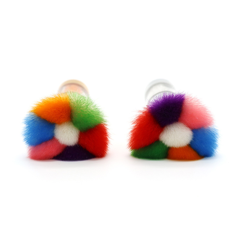 Flower Nail Dust Cleaning Brush Nail Art Dust Brush