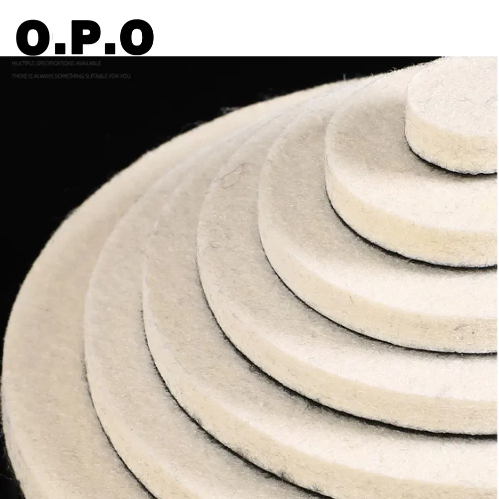 Войлочный полировальный круг 4 дюйма для металла