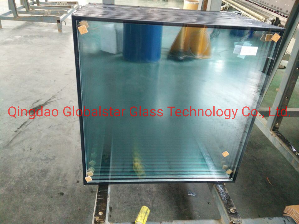 China Manufactured 6+12A+6 Low-E Insulated Glass/Insulating Glass/Curtain Wall Glass/Building Glass/Window Glass/Construction Glass/Double Glazing Glass