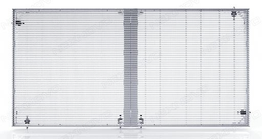 Advertising Glass Window TV Curtain Price Indoor Transparent LED Display Screen Video Wall Panel for Shopping Mall