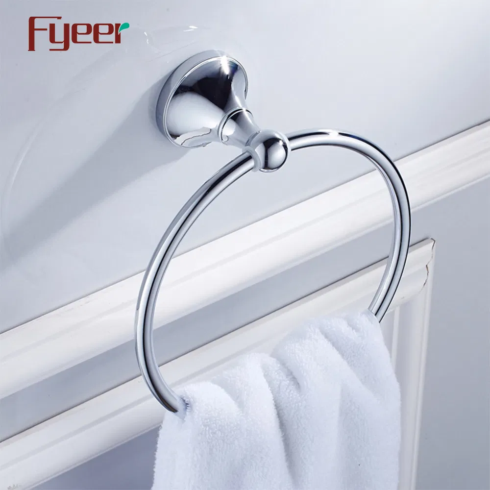 Полотенцедержатель Fyeer из латуни хром