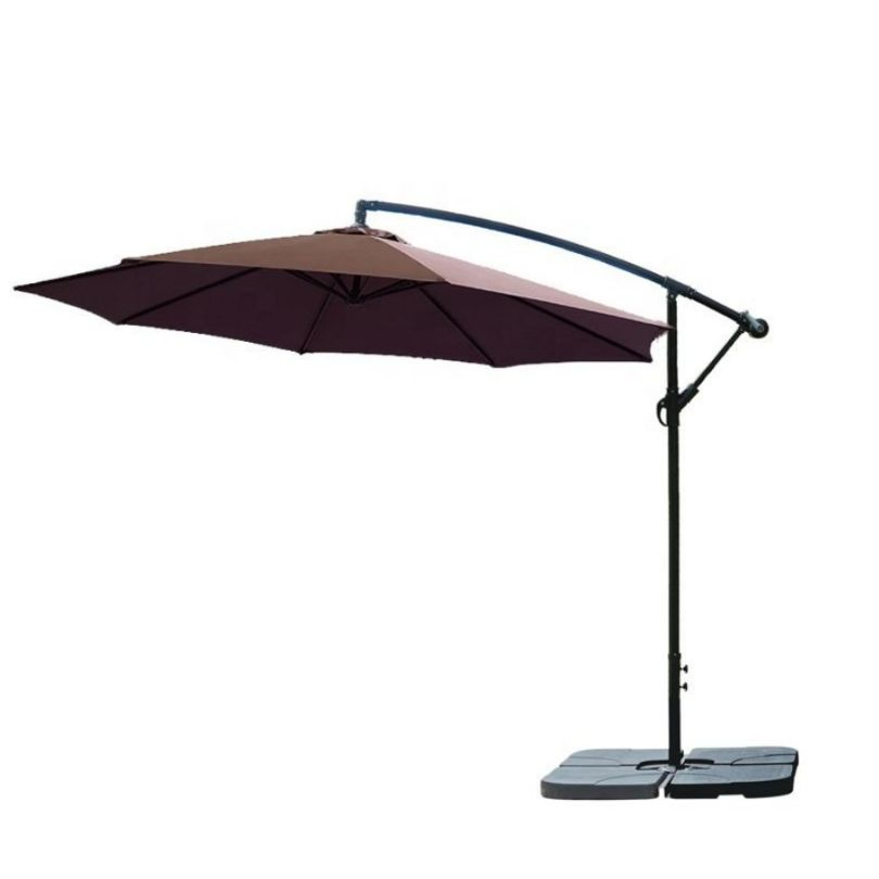 Factory Cheap Price 200X300cm Garden Umbrella Hotel Coffee Shop Outdoor Umbrella for Sunshade Garden Parasol