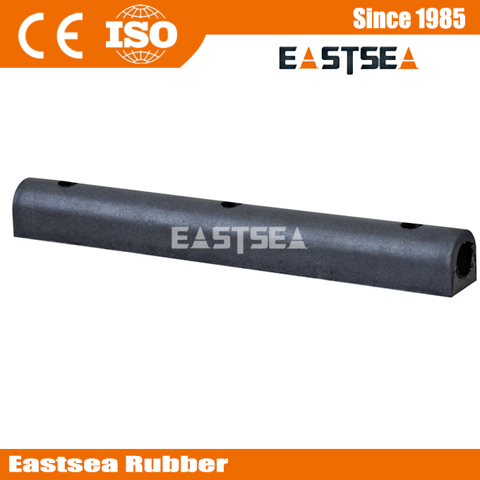 High Density Rubber D-Type Wall Protection Bumper