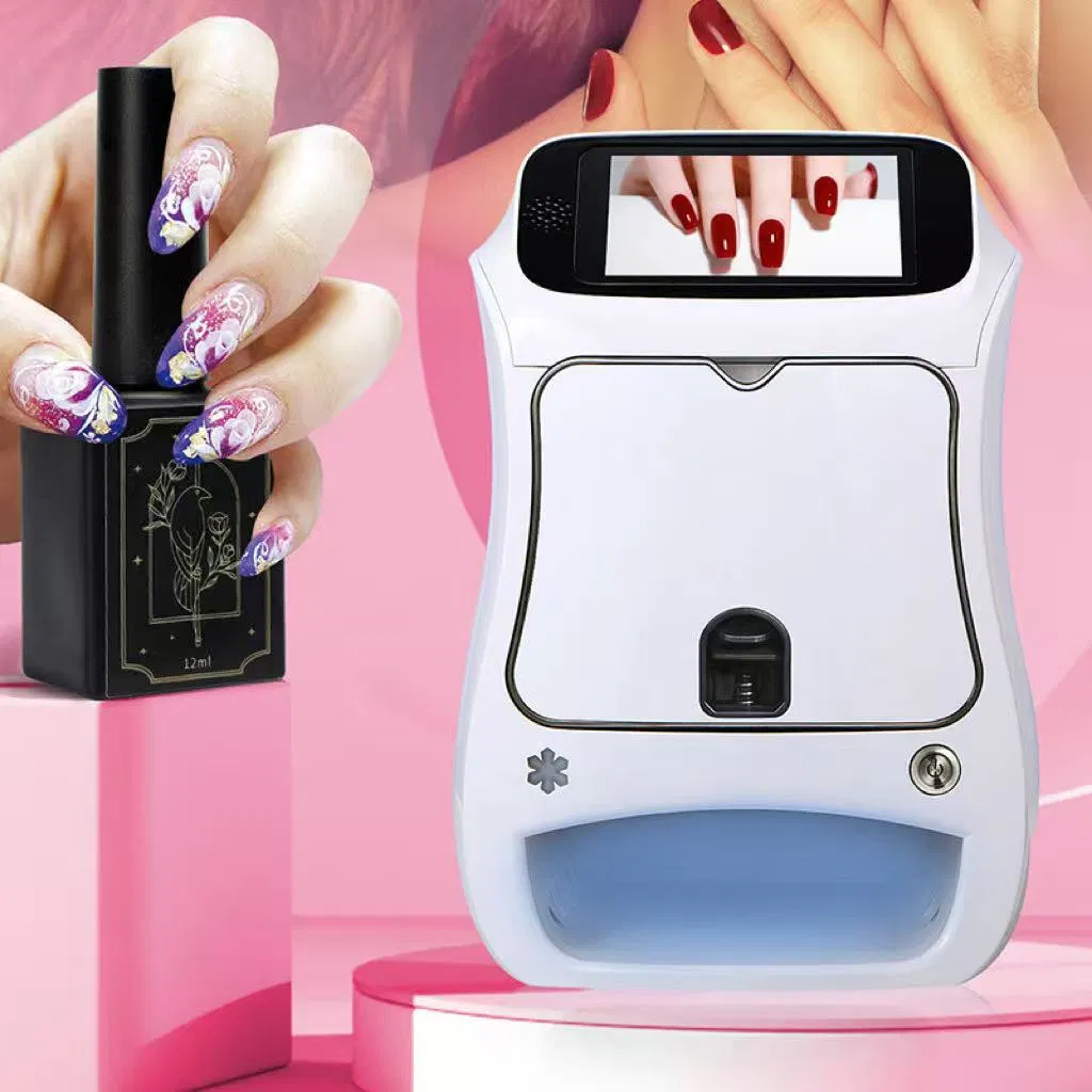 Portable Nail 3D Printing Beauty Device Home Use Nail Printing Machine