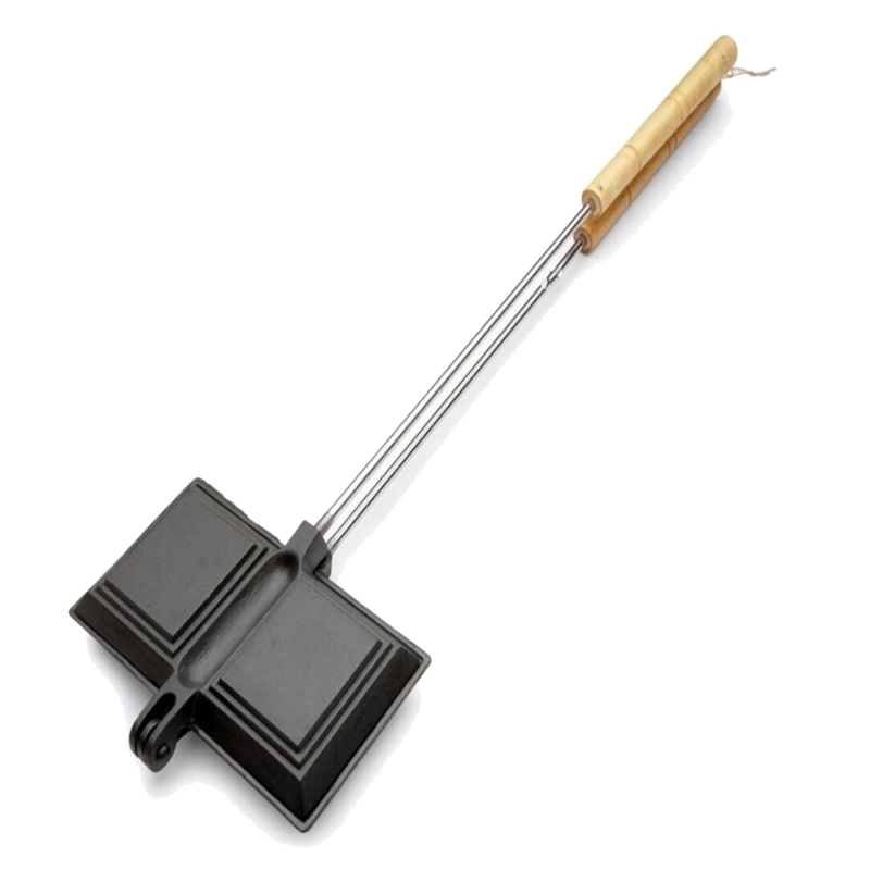 Camping Tools Sandwich Maker Cast Iron Jaffle Iron Cookware