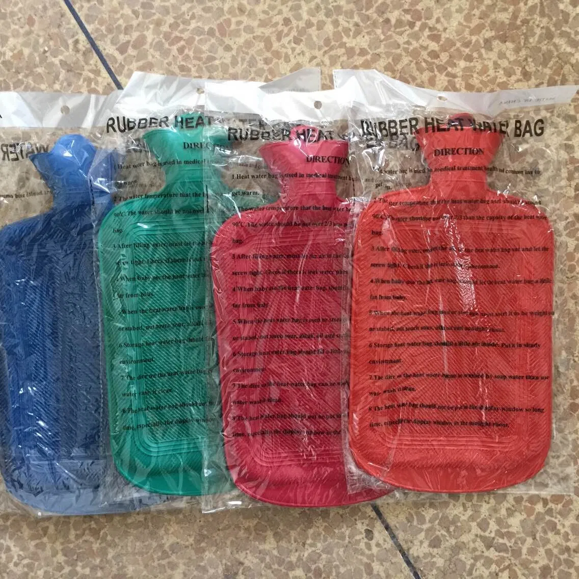Hot Water Weight Bottle Rubber Warmming Bag with Cheapest Price