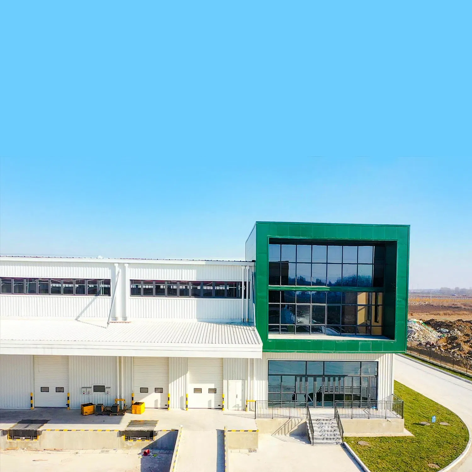 Simple Design Painted Structure Steel Warehouse Prefabricated House Factory Prefabrication Prefab Steel Shop