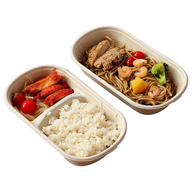 Compostable Children Fruit Food Container Wheat Straw to Go Lunch Rento Box