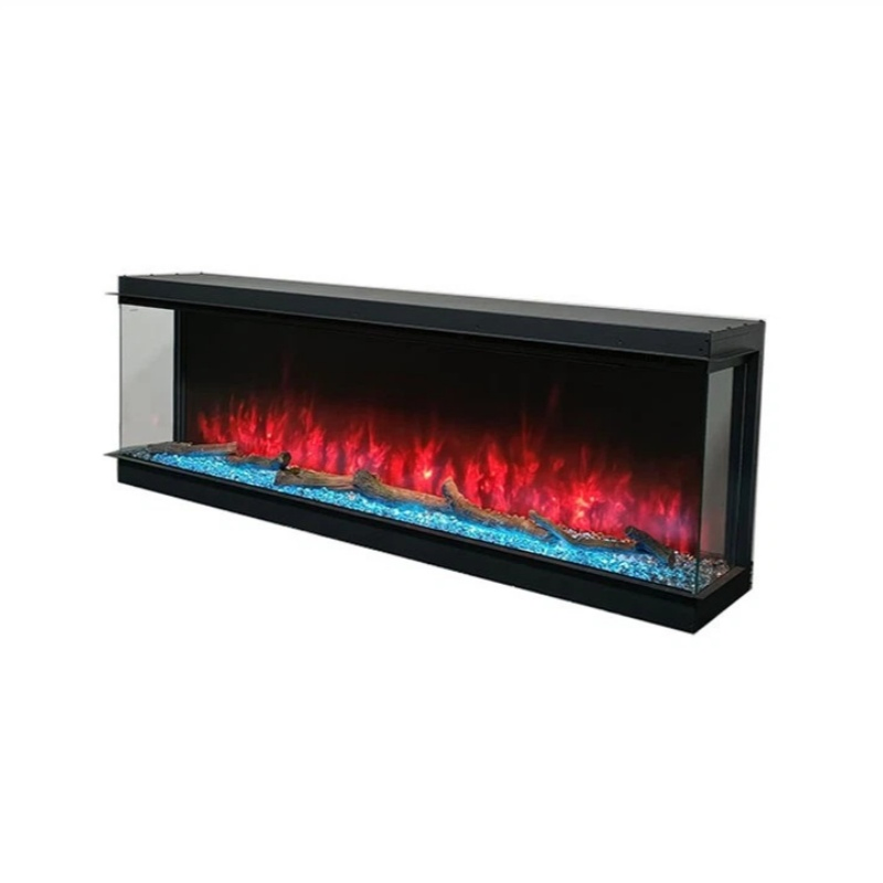 New Fashion Type Home Appliance 3 Sided Electric Fireplace for Living Use