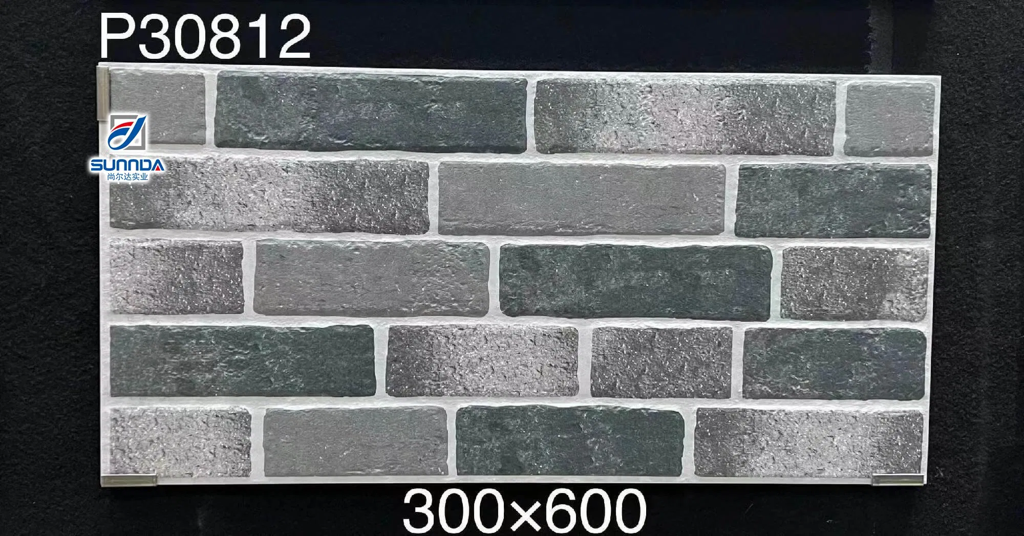 300X600 Exterior Wall Tiles Floor Matte Rough Surface School Villa Foshan