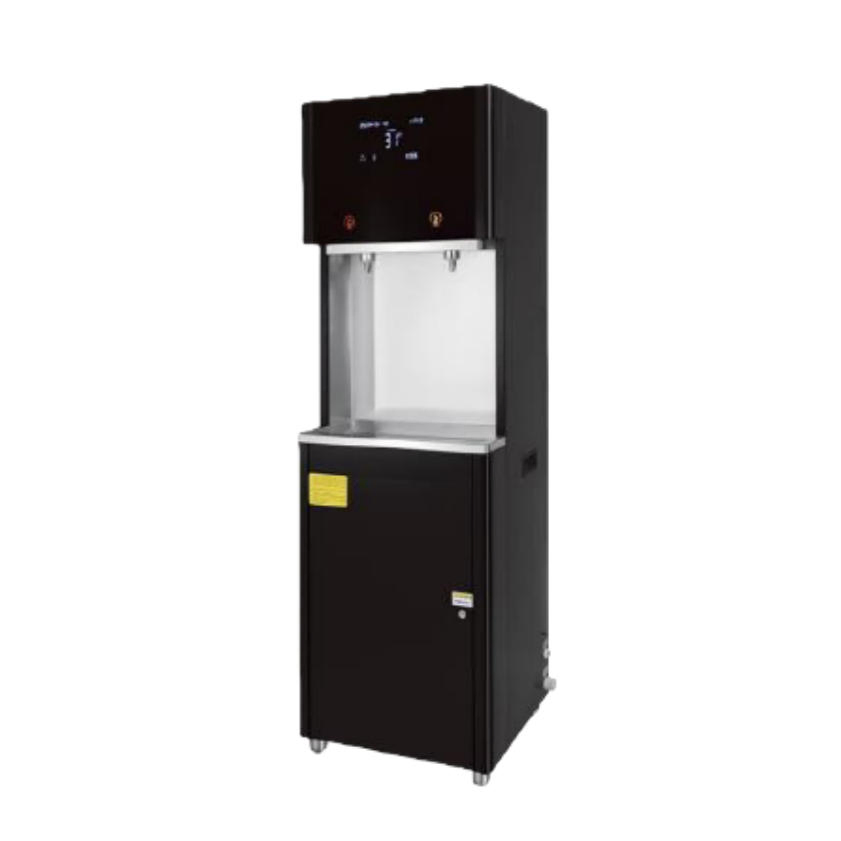 Commercial Water Heater with RO and UF Water Purification Systems.