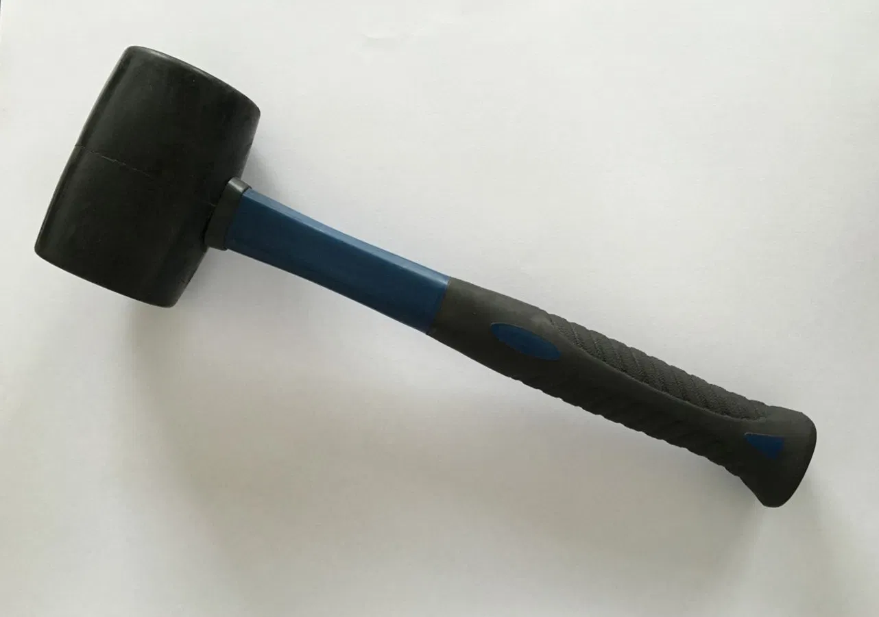 Hard Tips Rubber Mallet Hammer for Heavy-Duty Jobs