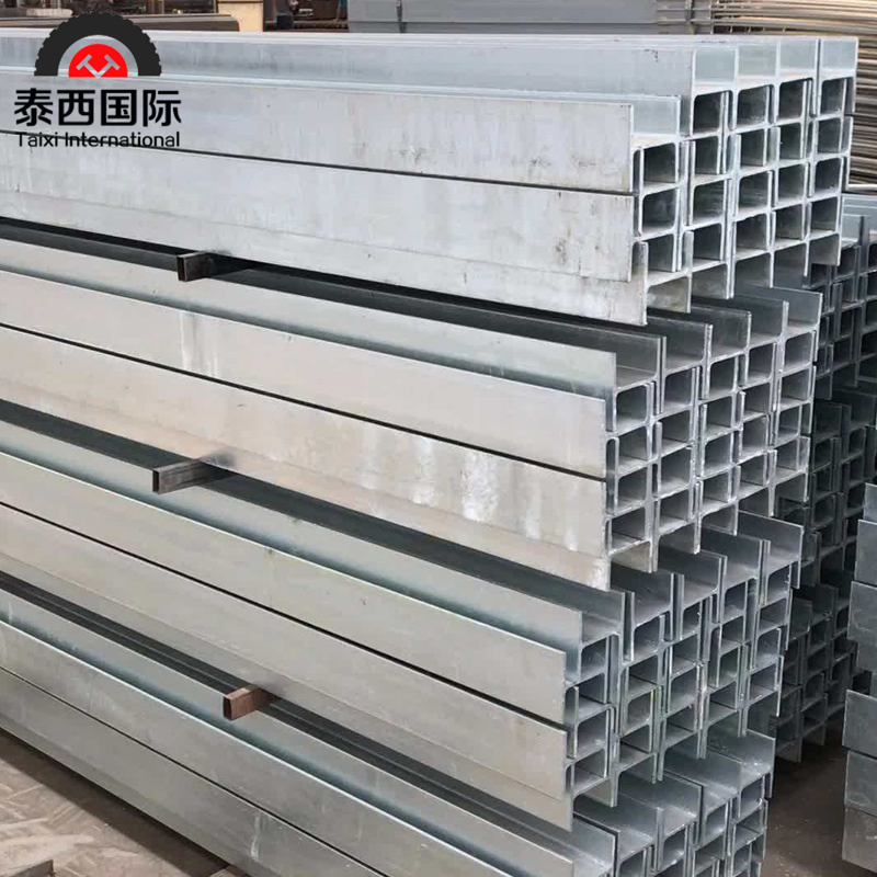 Hot Rolled Prime Structural Steel Galvanized Steel Columns Rafters Steel Beam