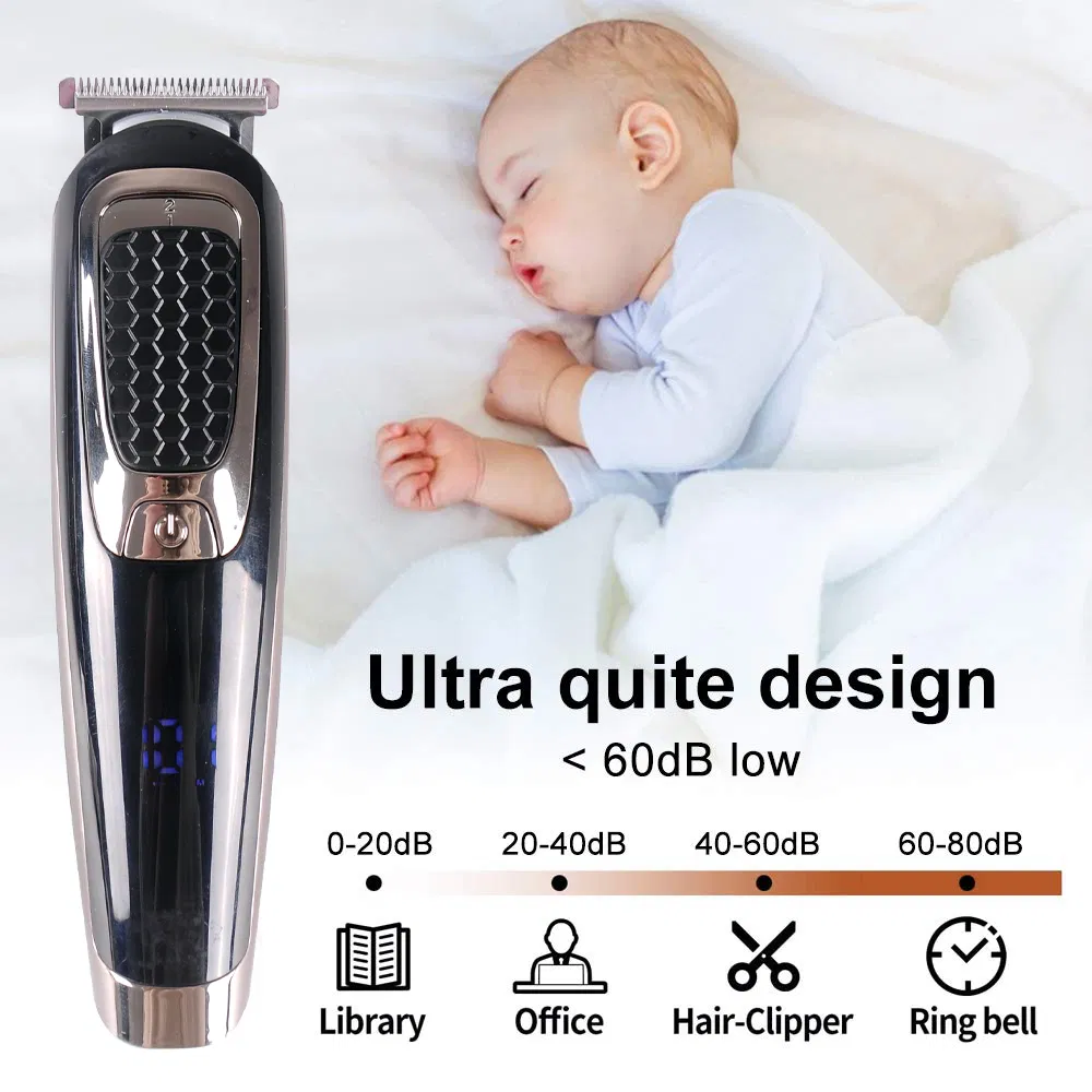 5 In1 Rechargeable Hair Trimmer Clippers Mens Grooming Set