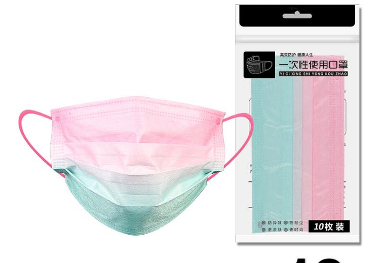 Wholesale Facial Mask High Quality Disposable Anti-Fog Dust Protective 3 Ply Face Mask