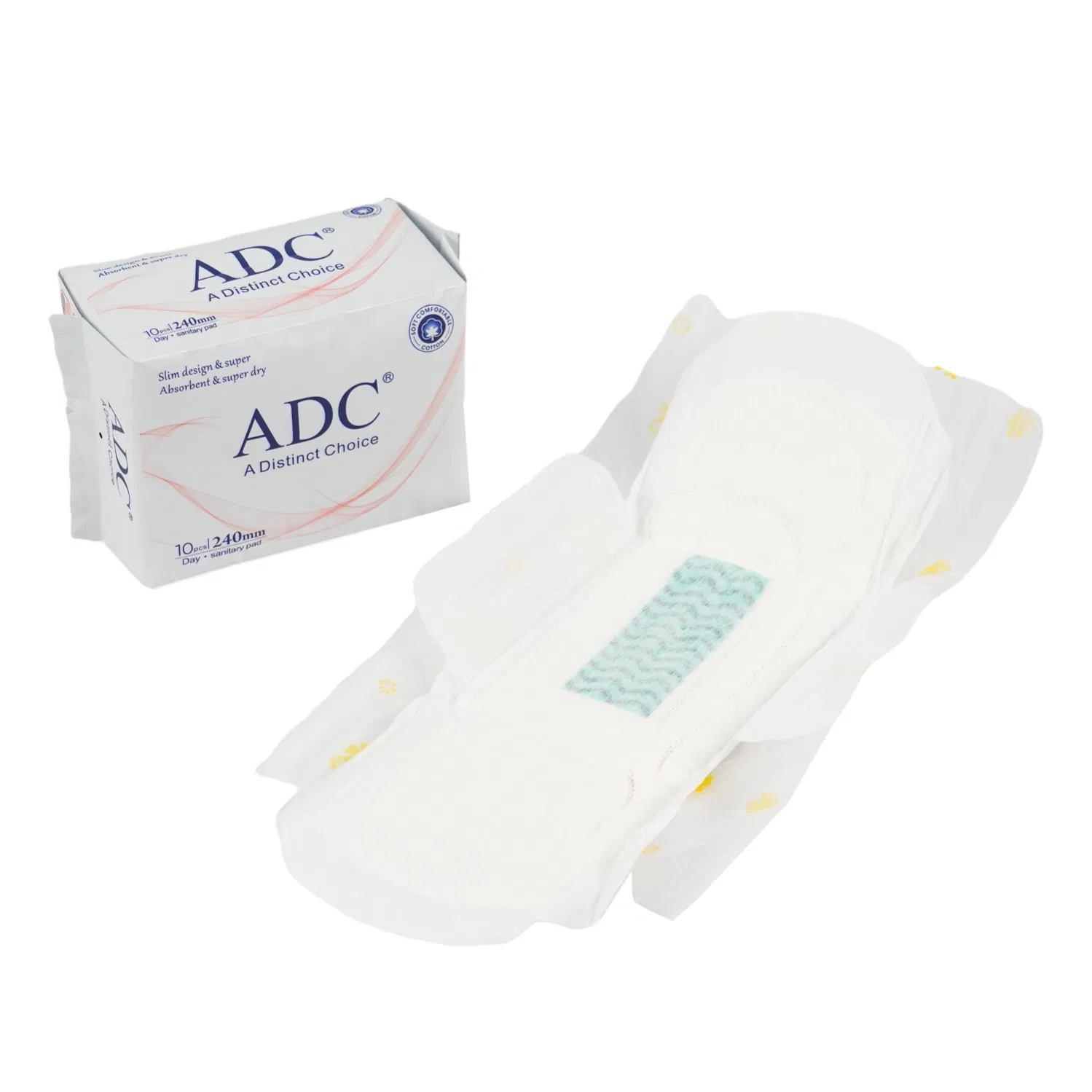 New Style High Absorbency Cotton Women Pad Customized Sanitary Napkin