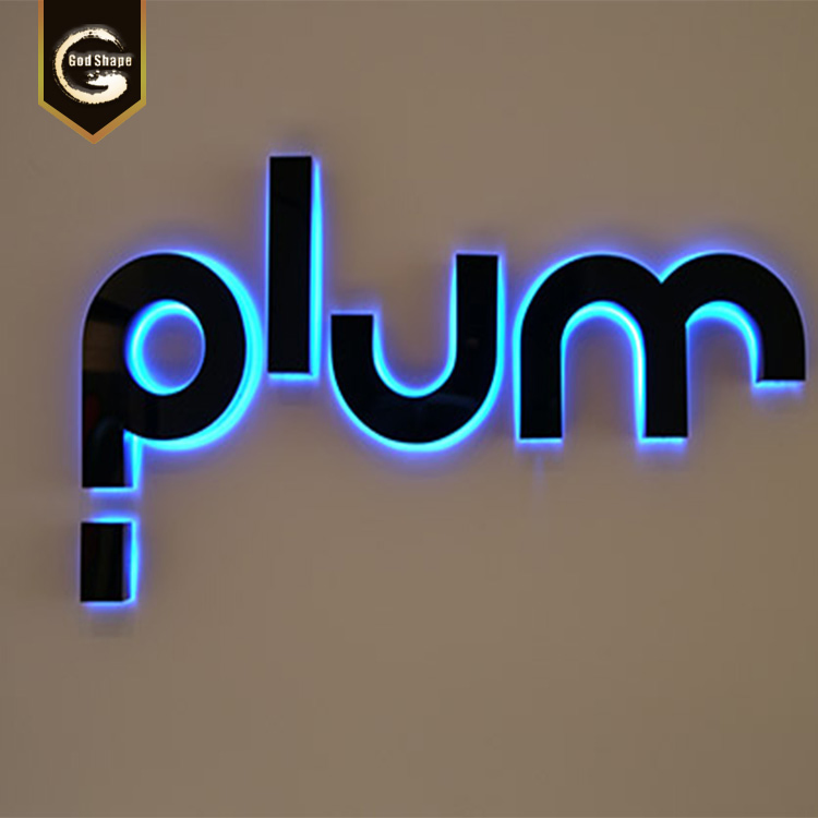 Backlit 3D LED Aluminium Alloy Metal Letters