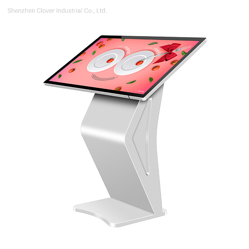 32inch 43inch Smart Thin LCD Touch Screen Digital Advertising Kiosk Camera Advertising LCD Payment Kiosk