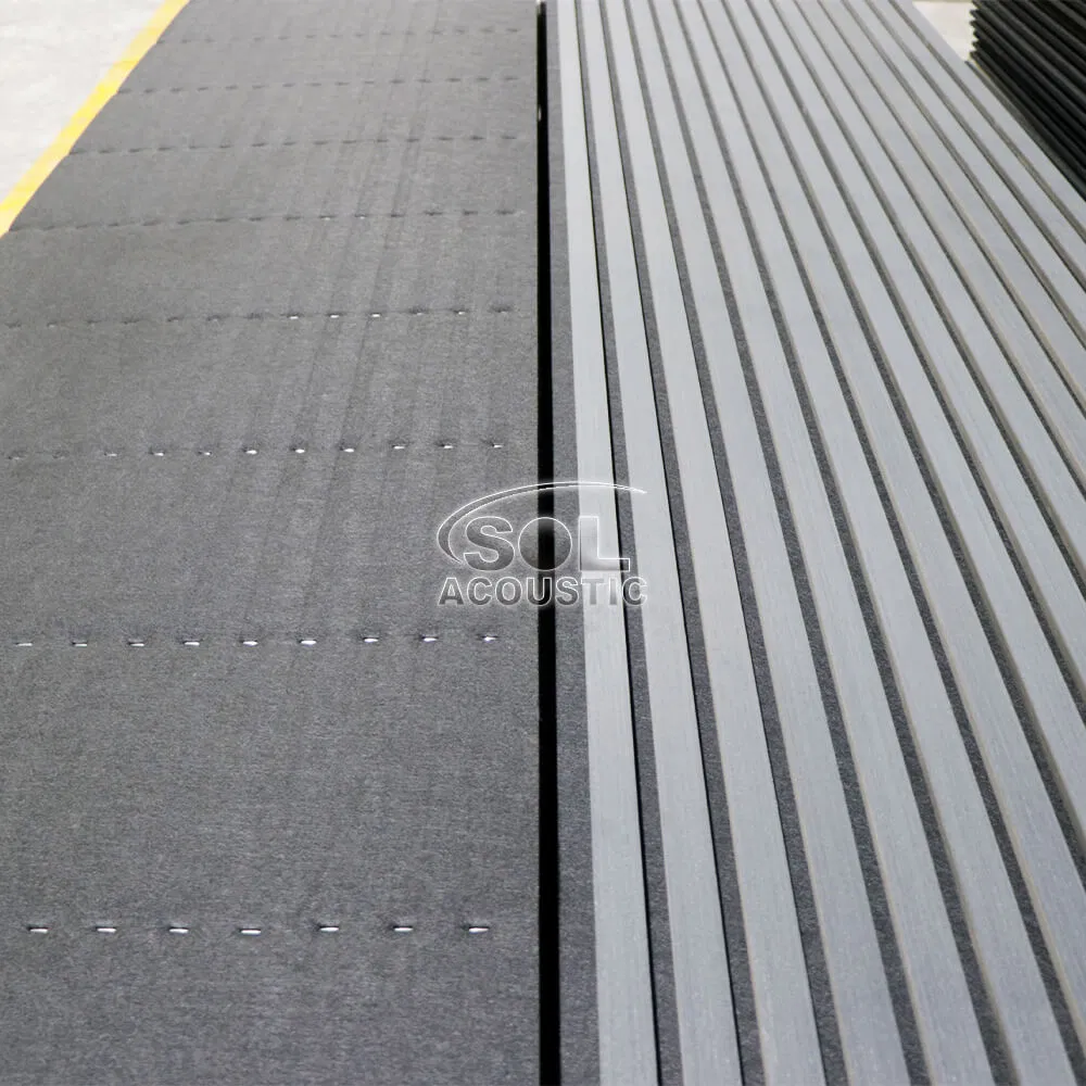 Sol Acoustic Wall Boards Wood Ceiling Board for Indoor Wall Panel