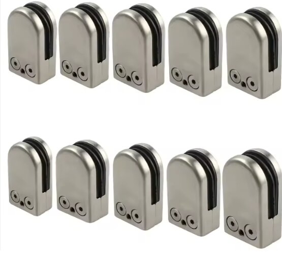 Standard Glass Clamp for Secure and Elegant Balustrade Solutions