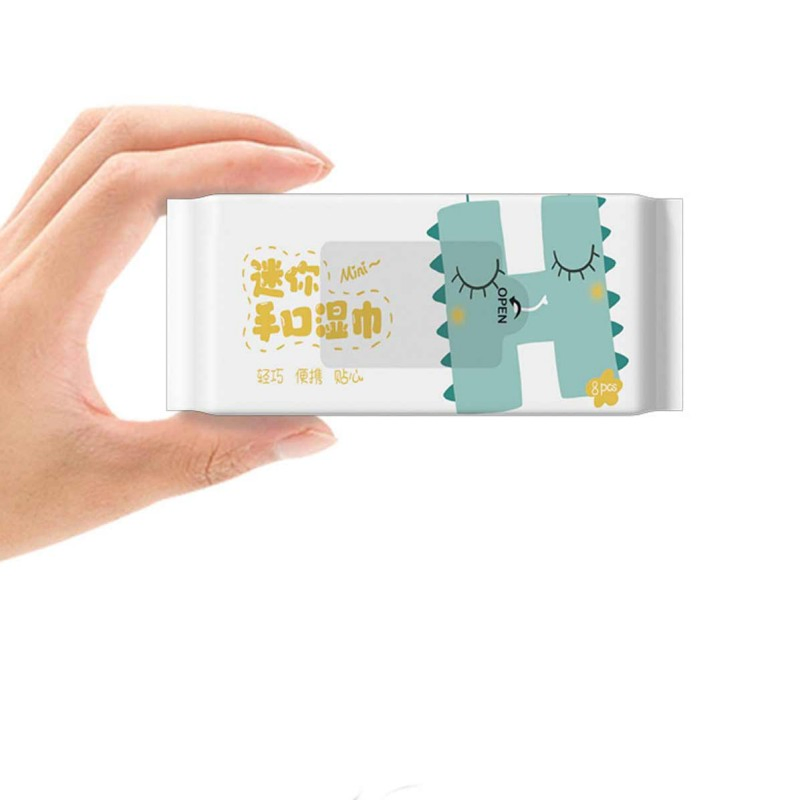 Soft Pocket Pack Travel-Size Wet Wipes Makeup Removal Beauty Wipes