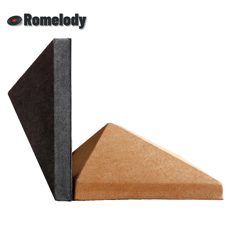 Factory Wholesale Custom Home Theater 3dwall Panel Decorative Pet Felt Sound-Absorbing Panel