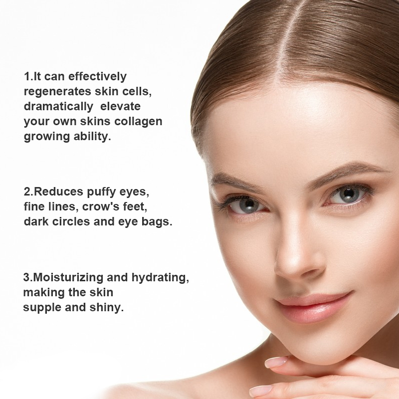 Wholesale 24K Gold Collagen Gel Eye Pads Reducing Dark Circles Deep Hydration Hydrogel Custom Crystal Eye Mask Under Eye Patch