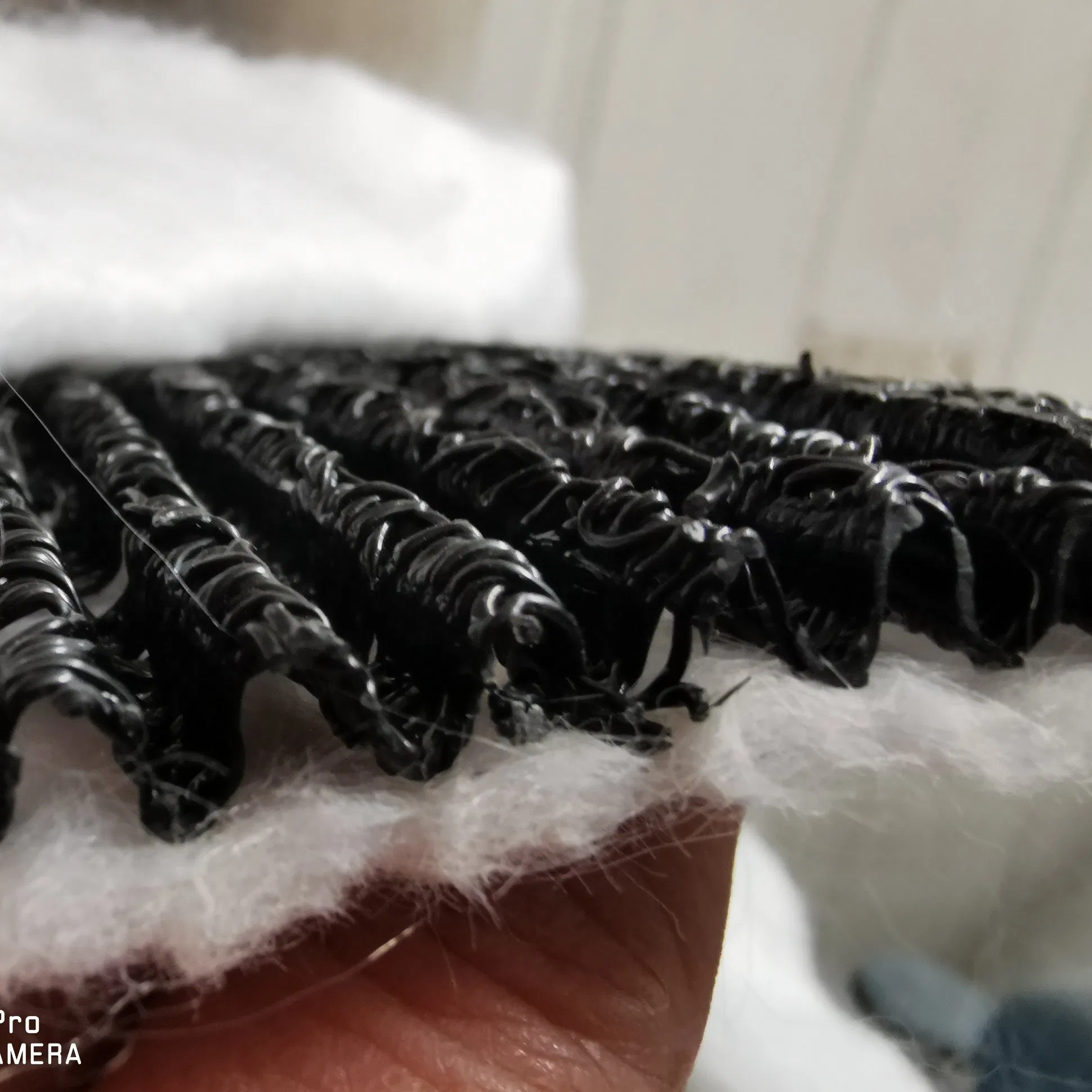 Tunnel Pavement Retaining Wall Seepage Drainage Mat W-Shaped Composite